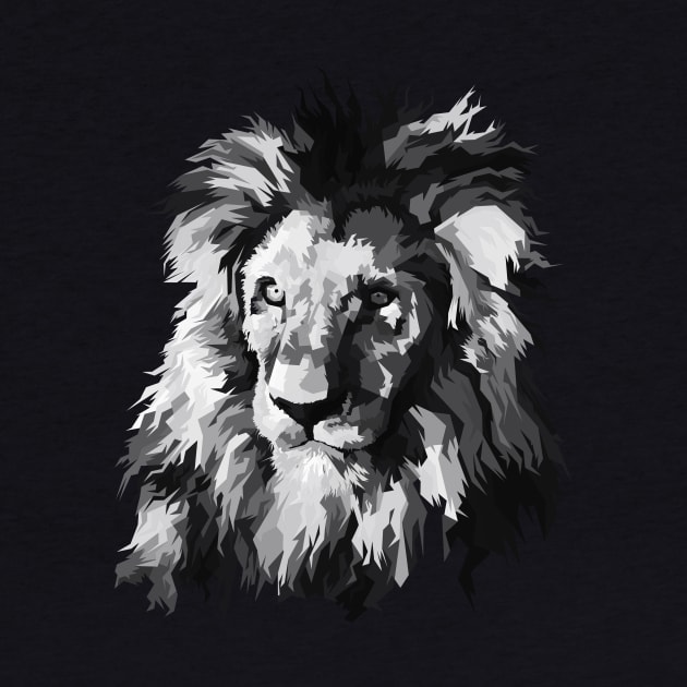 Lion head vintage by Danwpap2